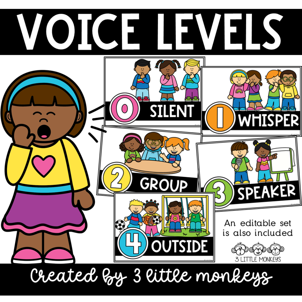 Voice Levels Charts - PDF - 3littlemonkey