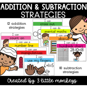 Addition and Subtraction Strategies Posters - PDF